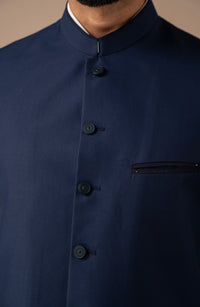 FANCY WAISTCOAT - ROYAL BLUE